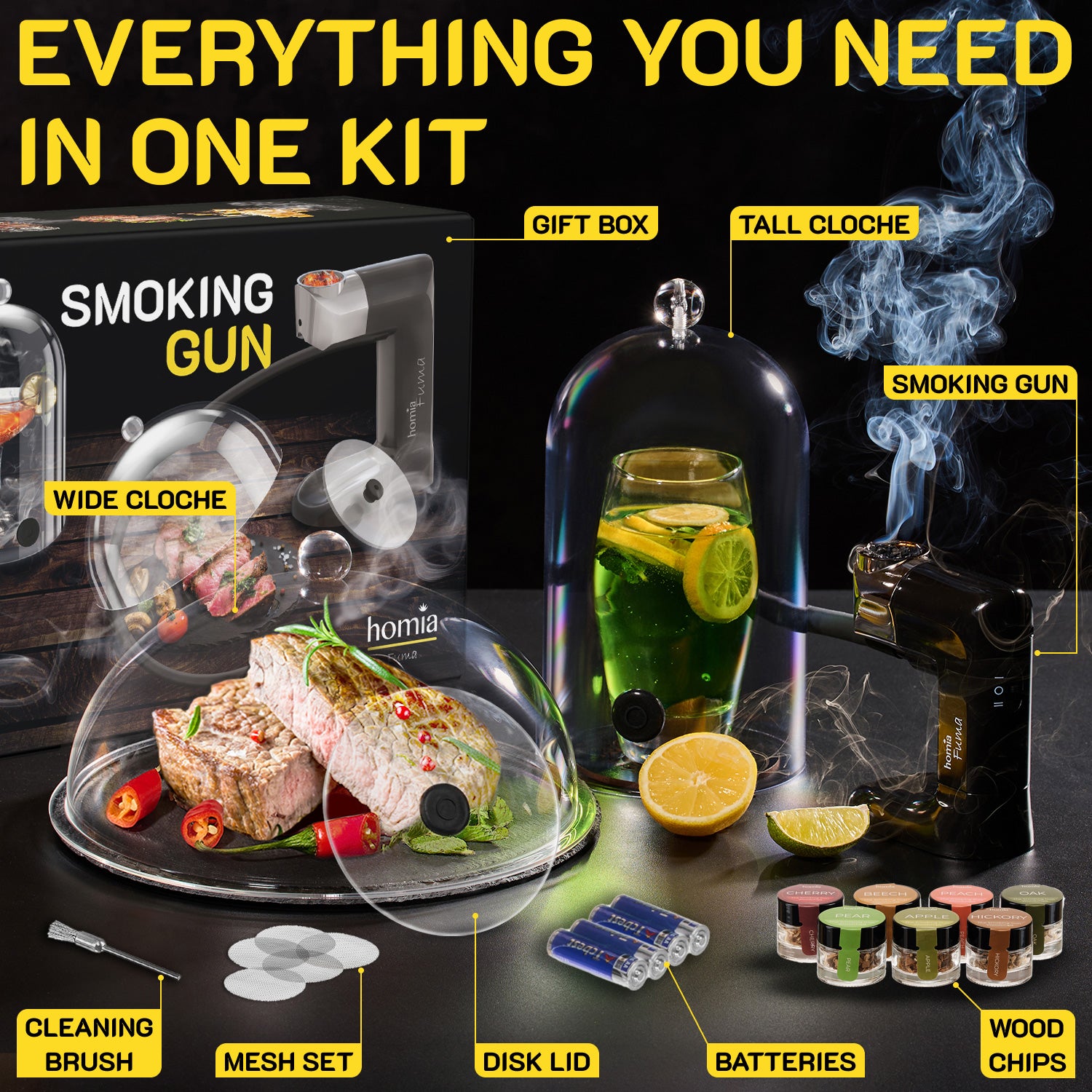 Fuma Smoking Gun Universal Kit - 14 PCS