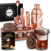 Pine Stand Bartender Kit with Whiskey Smoker - 13 pcs