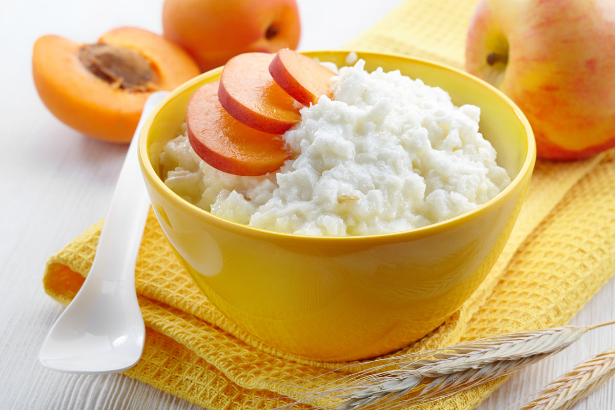 Peach Rice Pudding – HomiaStore