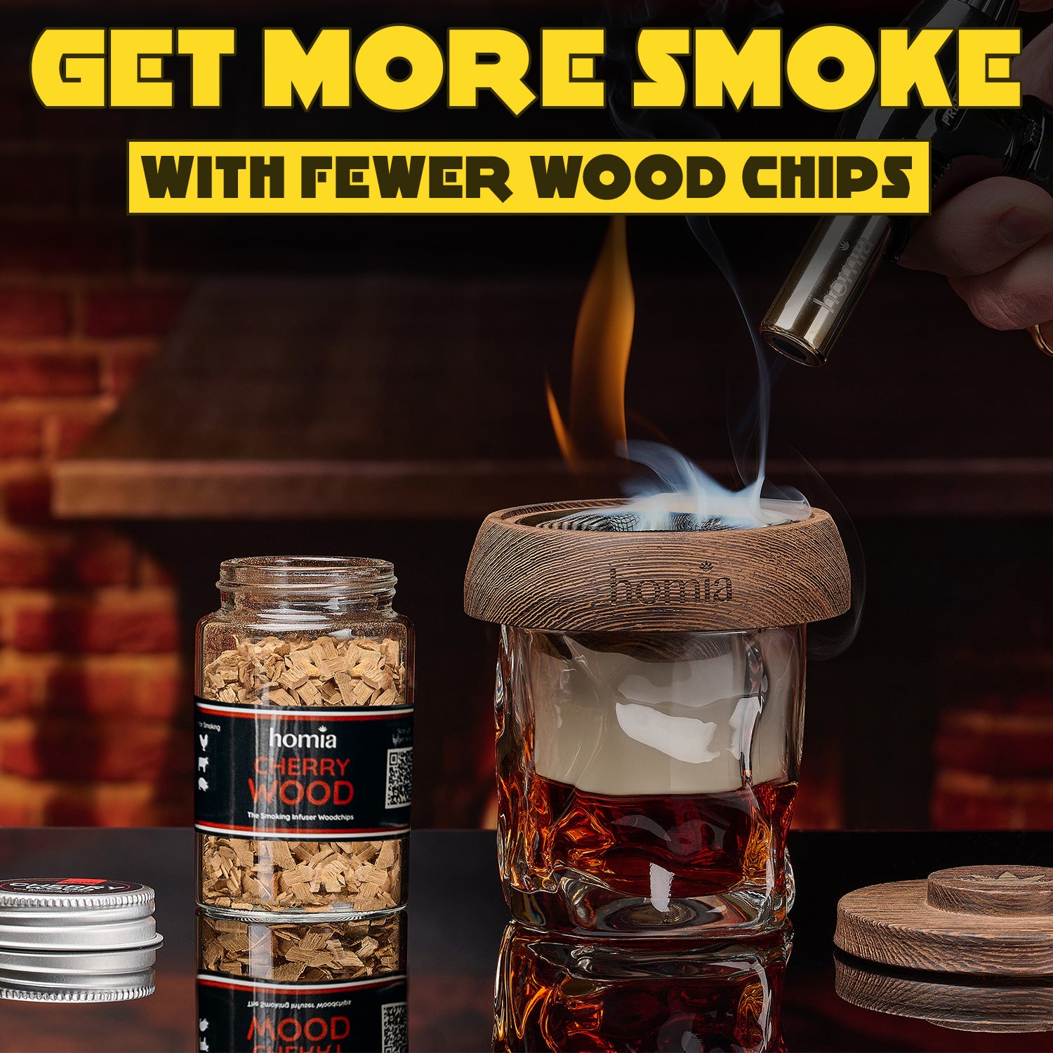 Wood Chips Set for Smoking Infuser